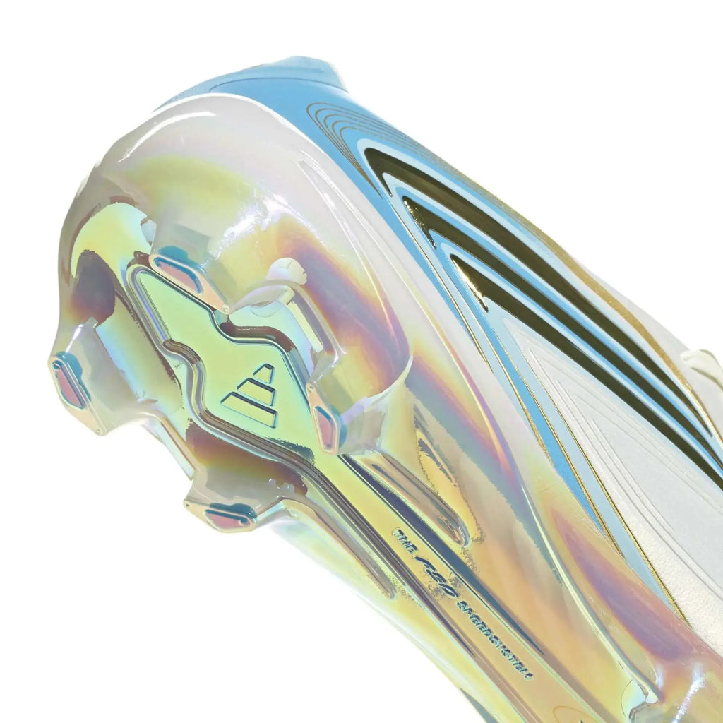 Adidas F50 Messi Elite FG - Blanc/Bleu/Or