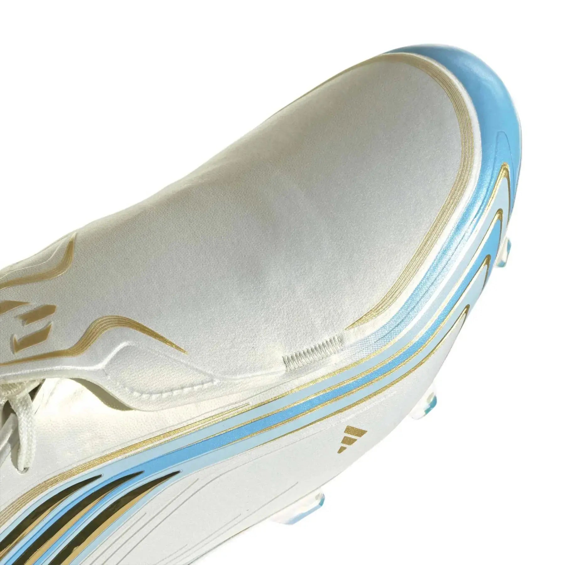 Adidas F50 Messi Elite FG - Blanc/Bleu/Or