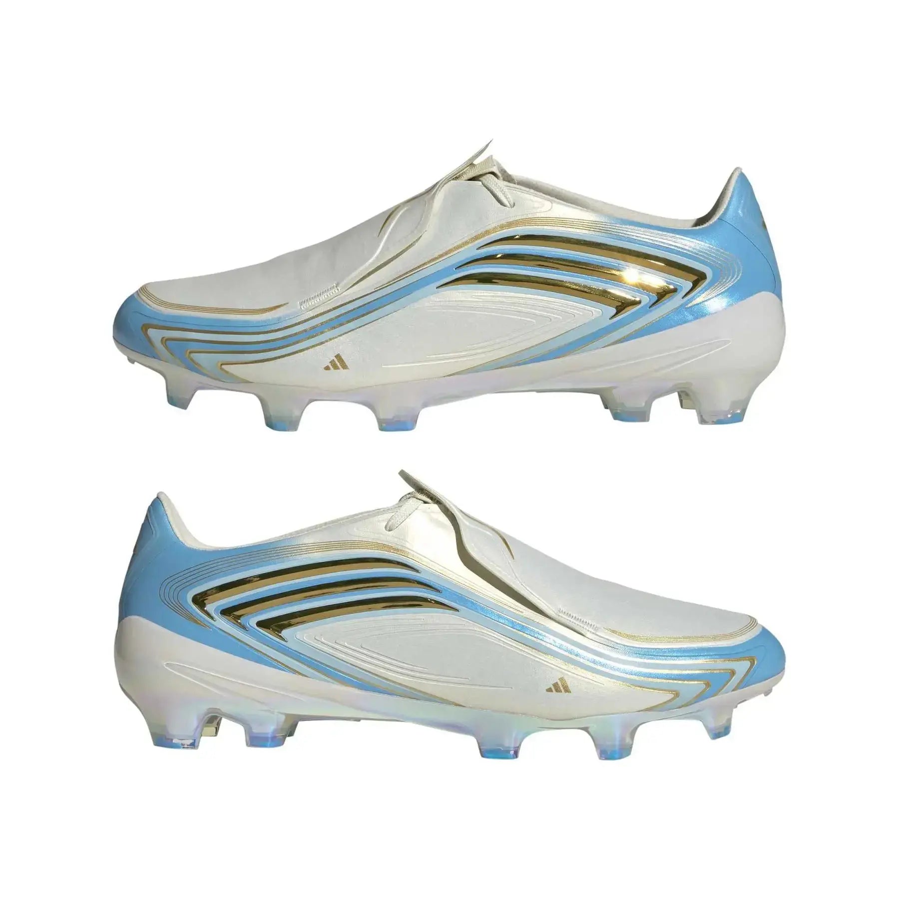 Adidas F50 Messi Elite FG - Blanc/Bleu/Or