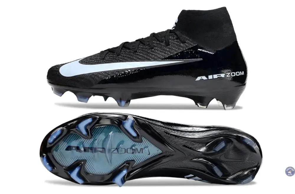 Air Zoom Mercurial Superfly 10 Elite FG Shadow - Noir/Bleu