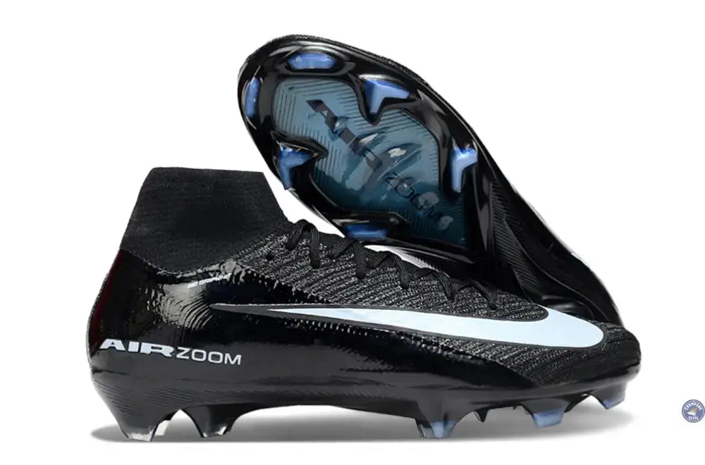 Air Zoom Mercurial Superfly 10 Elite FG Shadow - Noir/Bleu