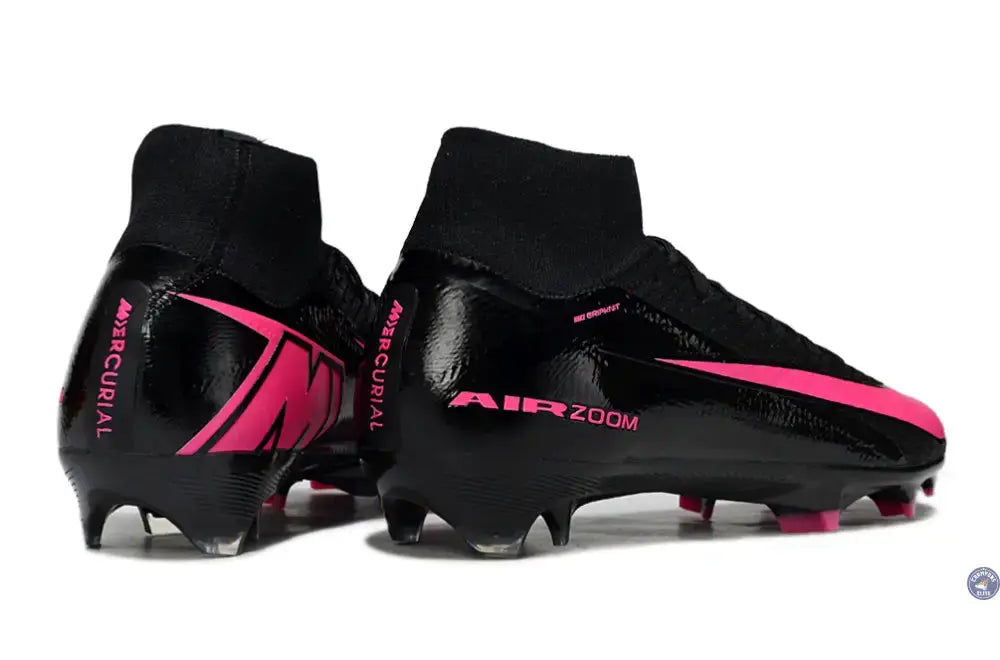 Air Zoom Mercurial Superfly 10 FG - Noir/Rose/Bleu