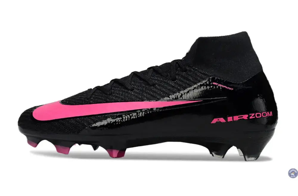 Air Zoom Mercurial Superfly 10 FG - Noir/Rose/Bleu
