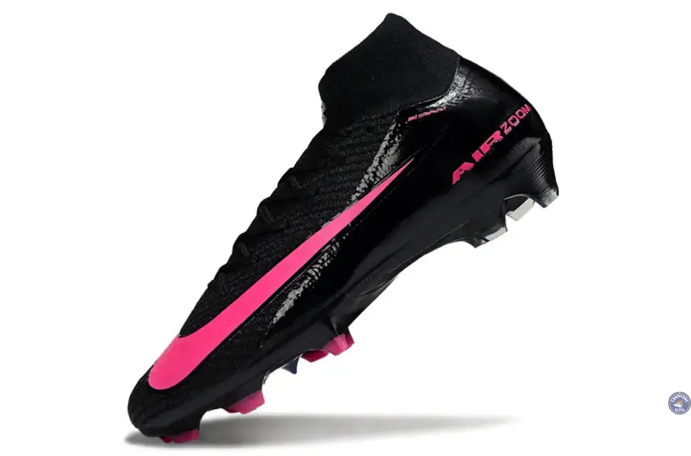 Air Zoom Mercurial Superfly 10 FG - Noir/Rose/Bleu