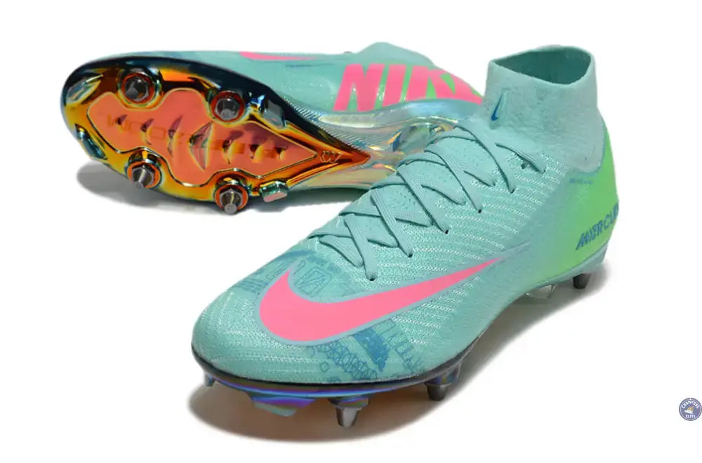 Air Zoom Mercurial Superfly 10 SG Cosmic Speed 2 - Turquoise/Noir ÉDITION LIMITÉE
