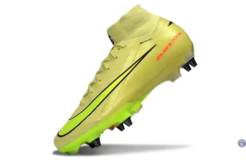 Air Zoom Mercurial Superfly 10 SG Max Voltage - Vert/Jaune Fluo/Orange