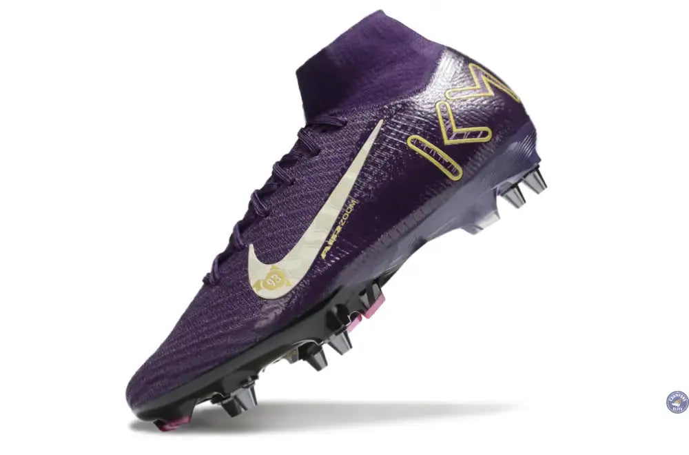Air Zoom Mercurial Superfly 10 SG Mbappé Personal Edition - Violet/Blanc