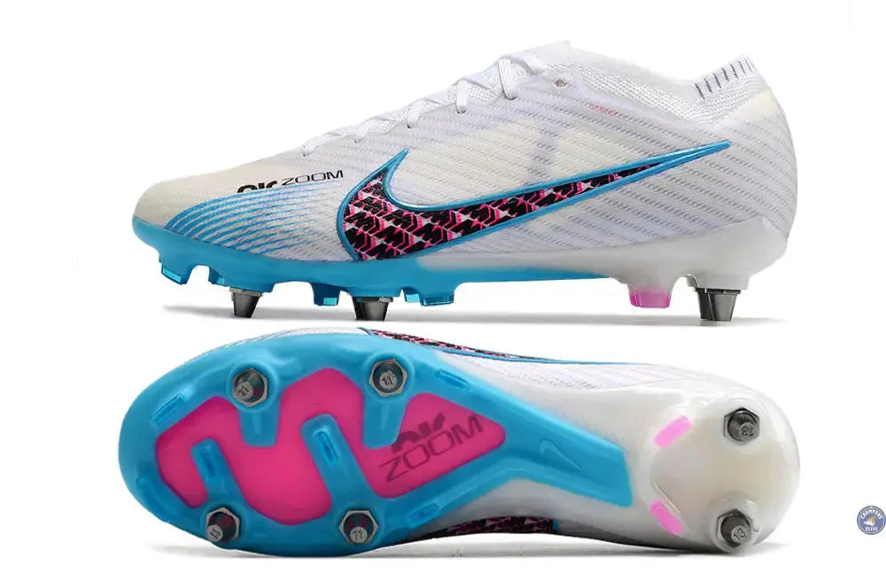 Air Zoom Mercurial Vapor 15 Academy SG - Blanc/Bleu/Rose