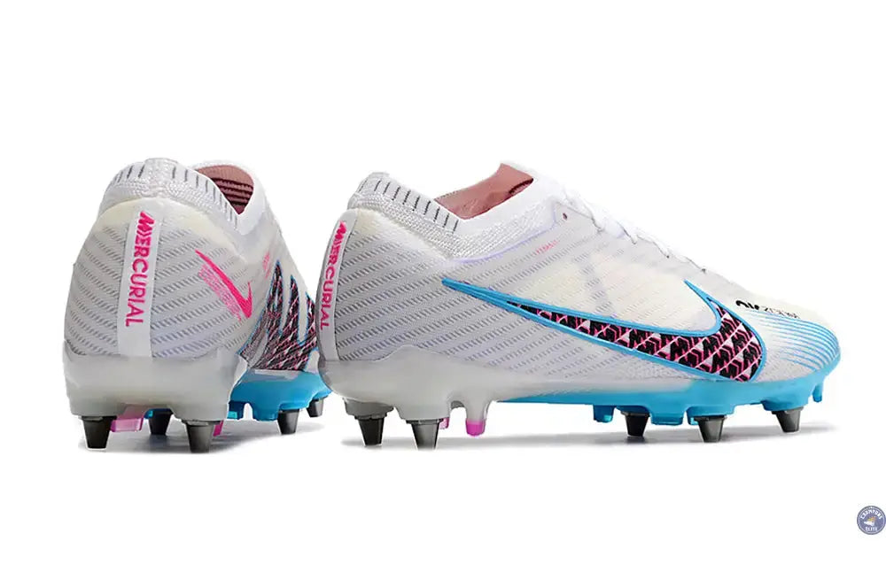 Air Zoom Mercurial Vapor 15 Academy SG - Blanc/Bleu/Rose