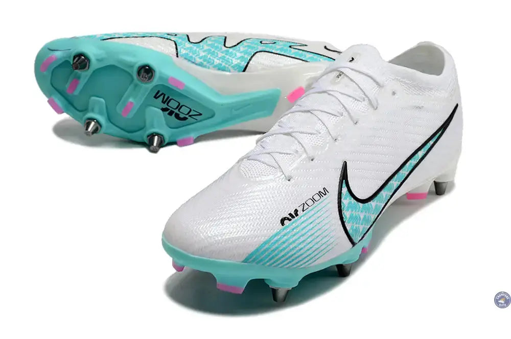 Air Zoom Mercurial Vapor 15 Academy SG Blast - Blanc/Bleu Turquoise/Rose