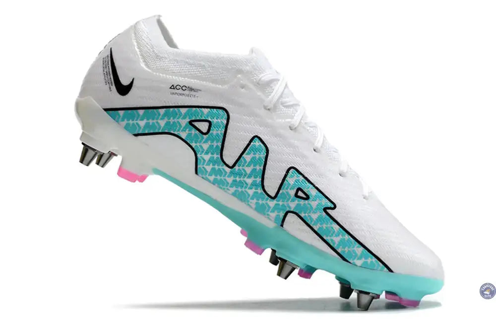 Air Zoom Mercurial Vapor 15 Academy SG Blast - Blanc/Bleu Turquoise/Rose