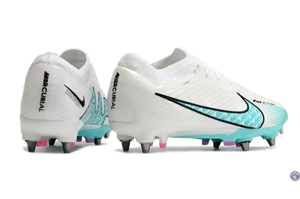 Air Zoom Mercurial Vapor 15 Academy SG Blast - Blanc/Bleu Turquoise/Rose