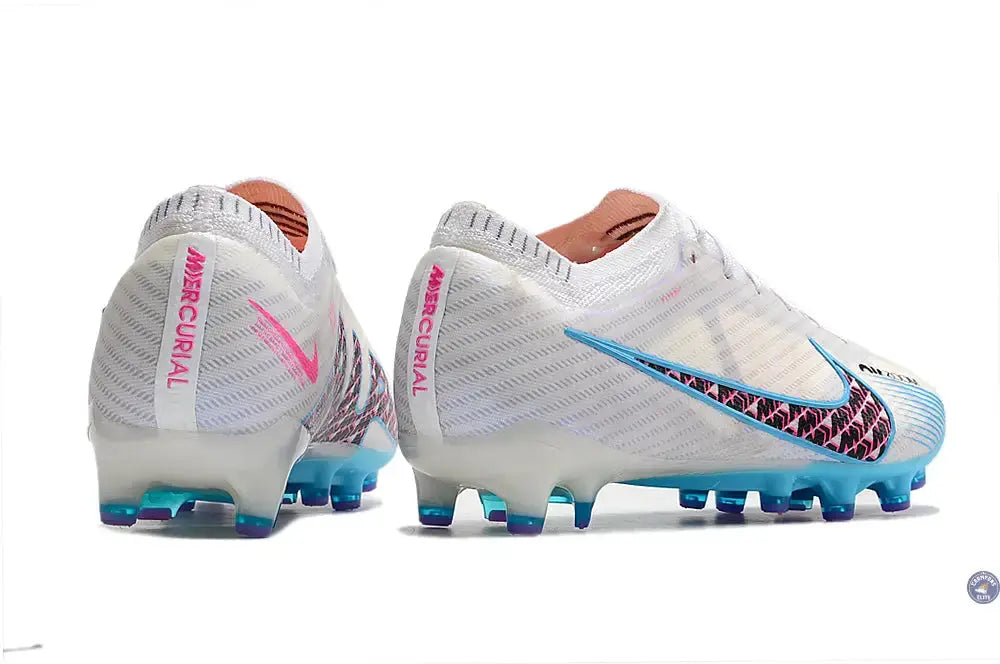 Air Zoom Mercurial Vapor 15 AG Blast - Blanc/Bleu/Rose/Violet