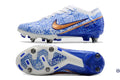 Air Zoom Mercurial Vapor 15 Anticlog SG-PRO CR7 Personal Edition - Blanc/Cuivré/Bleu