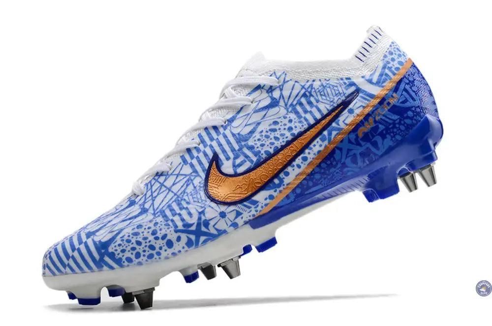 Air Zoom Mercurial Vapor 15 Anticlog SG-PRO CR7 Personal Edition - Blanc/Cuivré/Bleu