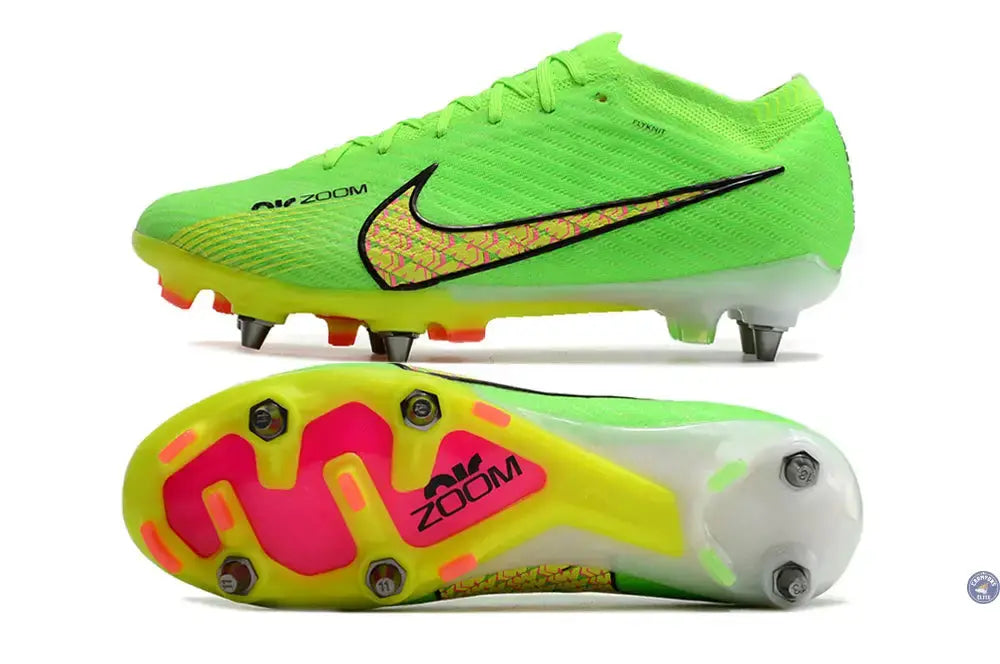 Air Zoom Mercurial Vapor 15 SG - Vert/Jaune/Noir/Orange
