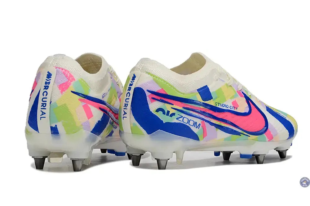 Air Zoom Vapor 15 SG Socal Pack - Blanc/Rose/Bleu/Vert/Jaune