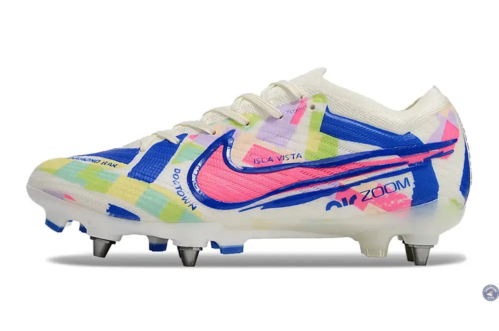 Air Zoom Vapor 15 SG Socal Pack - Blanc/Rose/Bleu/Vert/Jaune