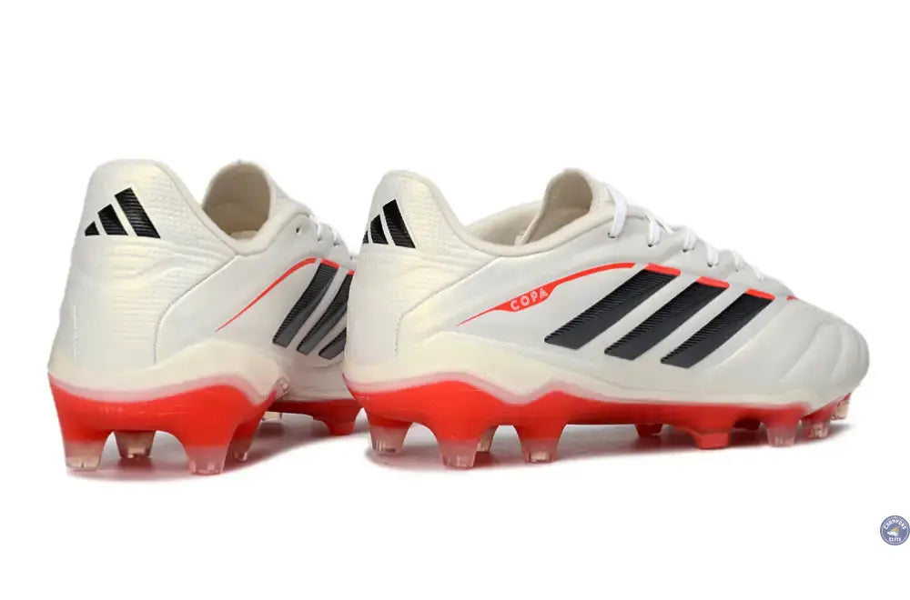 COPA PURE ELITE 4 FG BORN FOR GOALS-BLANC/ARGENTÉ/NOIR/LUCID RED