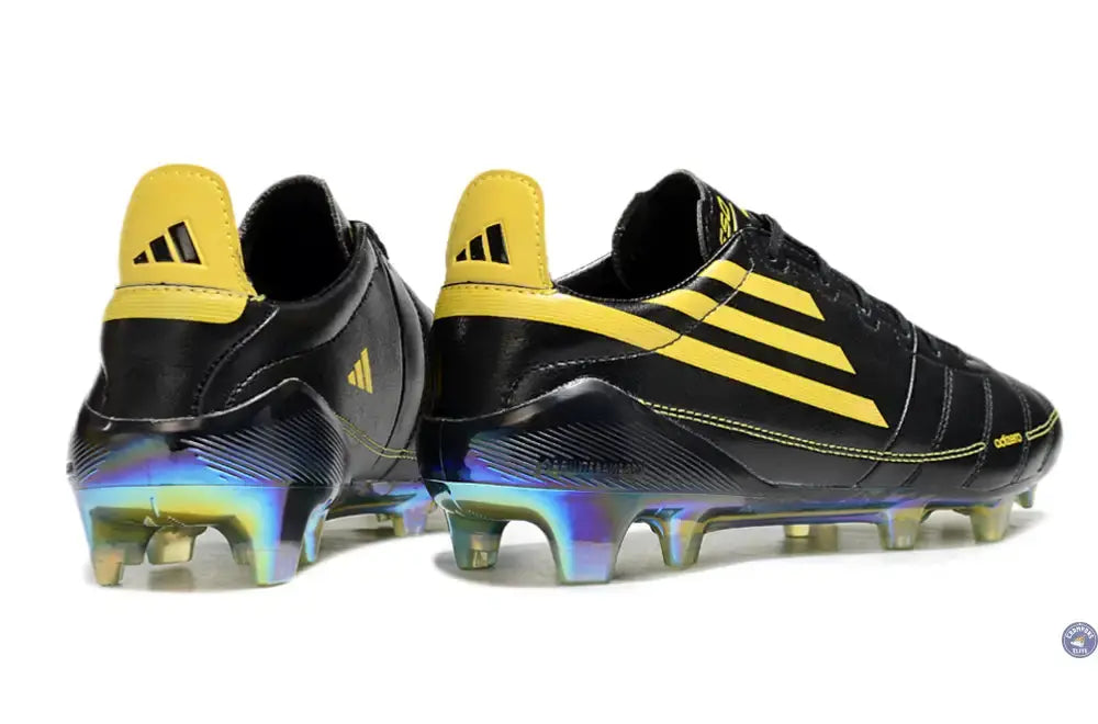 F50 ELITE ADIZERO 2010 FG REMAKE - NOIR/JAUNE ÉDITION LIMITÉE