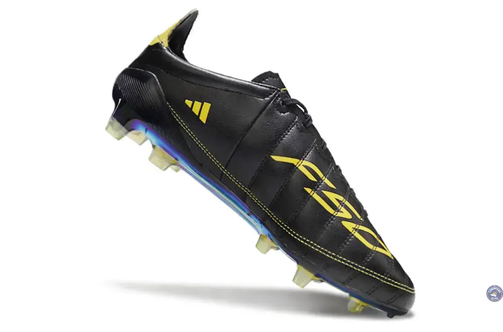 F50 ELITE ADIZERO 2010 FG REMAKE - NOIR/JAUNE ÉDITION LIMITÉE