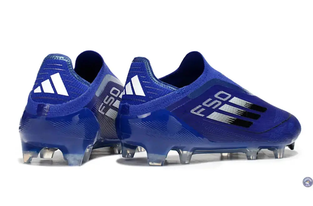 F50 Elite Laceless FG - Bleu/Noir