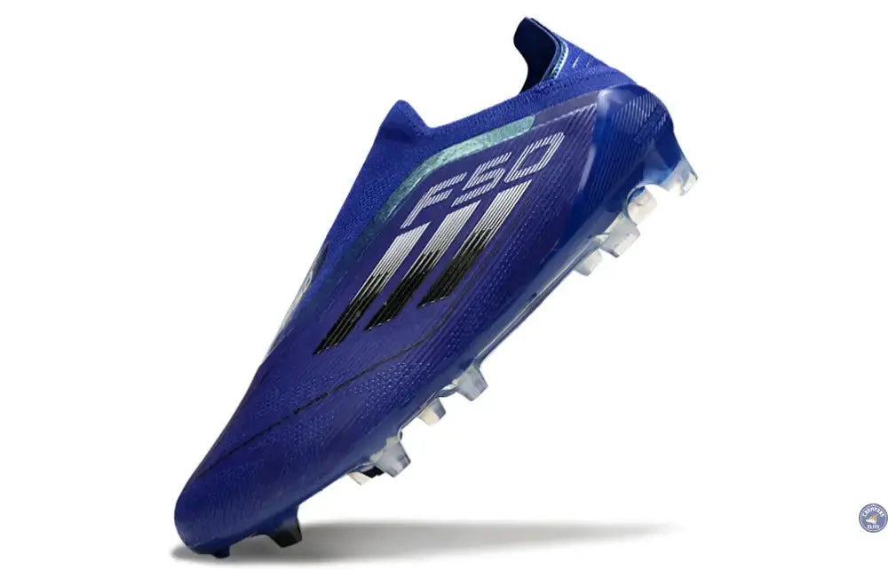 F50 Elite Laceless FG - Bleu/Noir
