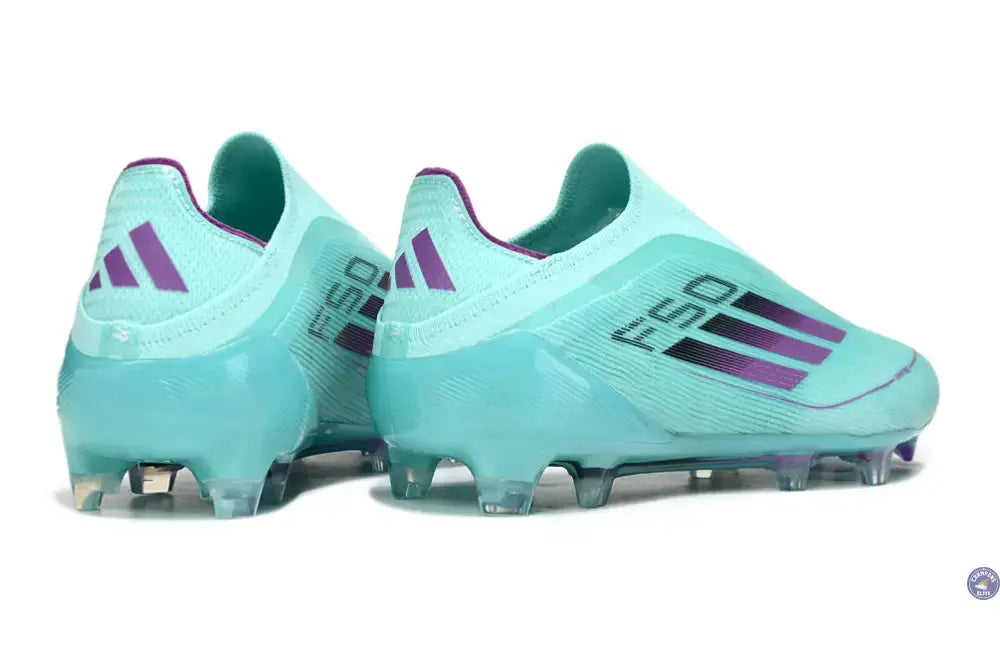 F50 Elite Laceless FG - Bleu/Violet