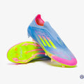 F50 Elite Laceless FG Celestial Victory - Blue Fusion/Lucid Lemon/Lucid Pink