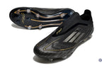 F50 Elite Laceless FG Dark Spark - Noir/Argenté/Doré