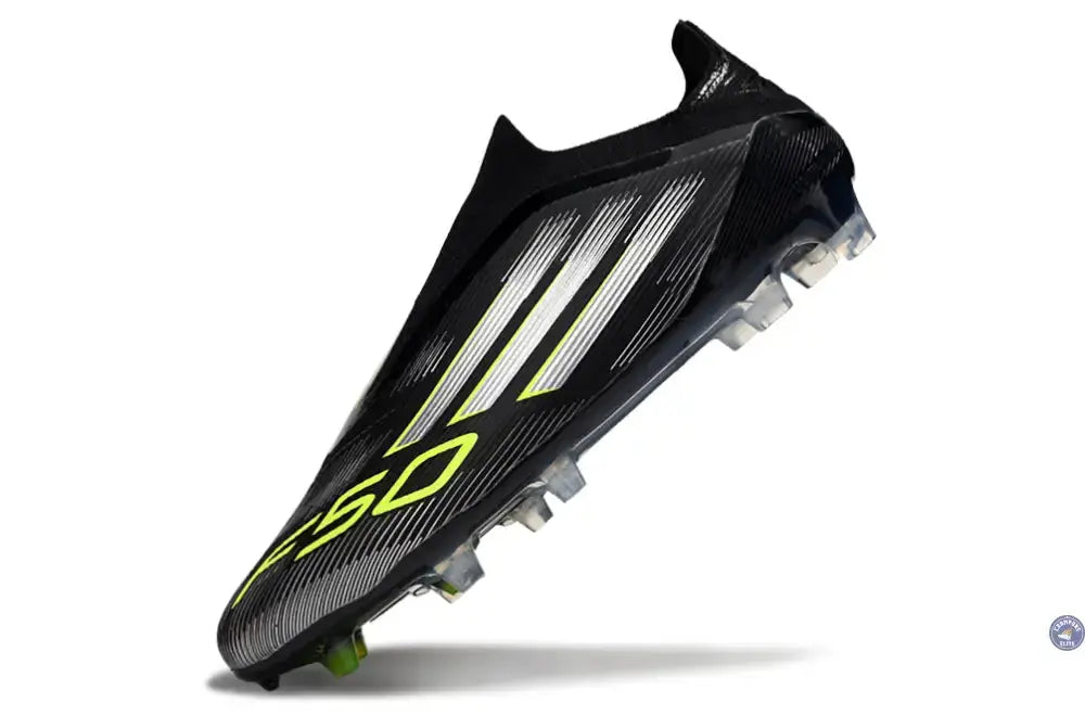 F50 Elite Laceless FG - Electric Stealth - Noir/Vert/Gris
