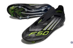 F50 Elite Laceless FG - Electric Stealth - Noir/Vert/Gris