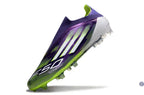 F50 Elite Laceless FG - Radiant Blaze- Violet/Vert/Blanc