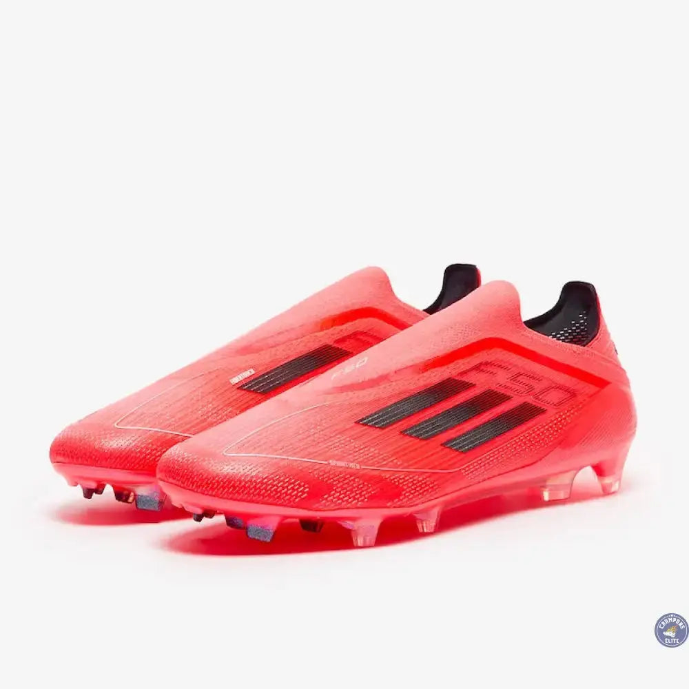 F50 Elite Laceless FG Vivid Horizon - Turbo/Aurora Black/Argenté