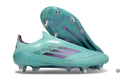 F50 Elite Laceless SG - Bleu Turquoise/Violet