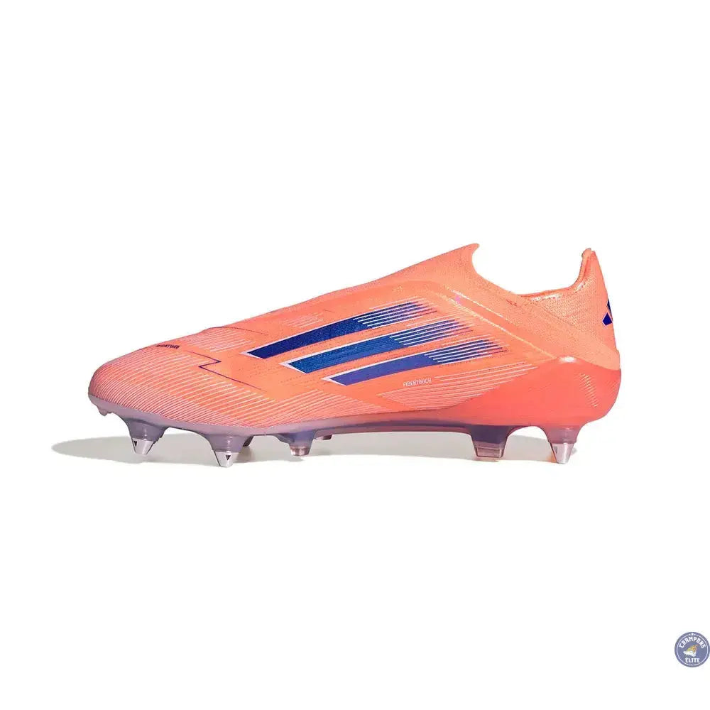 F50 Elite Laceless SG Coral Blaze - Orange/Bleu SG