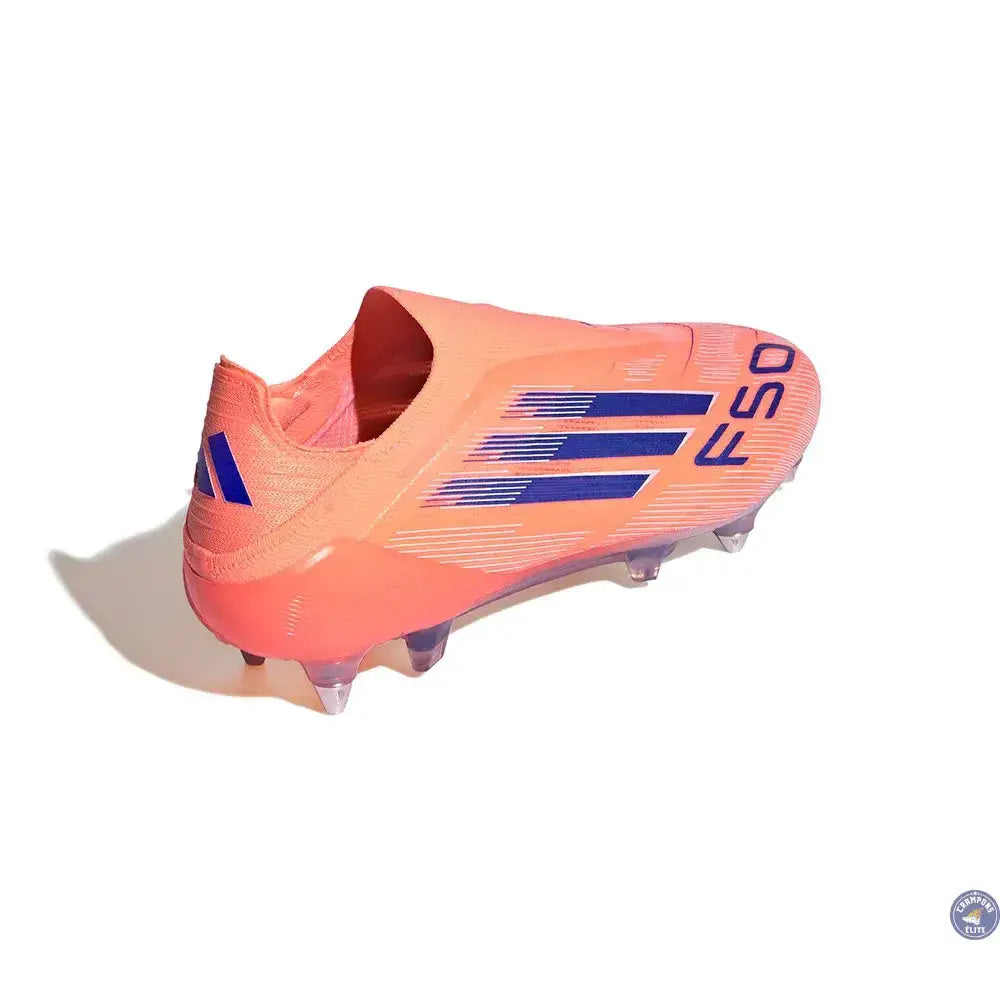 F50 Elite Laceless SG Coral Blaze - Orange/Bleu SG