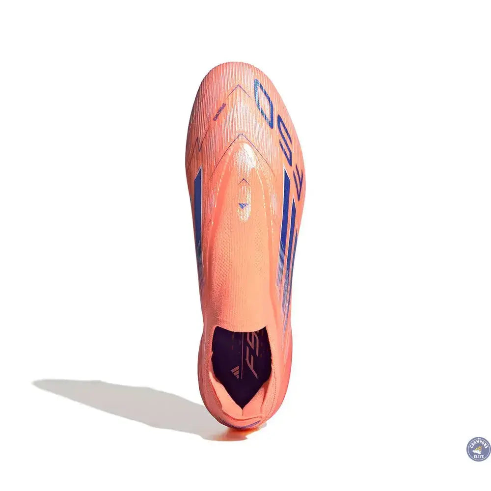 F50 Elite Laceless SG Coral Blaze - Orange/Bleu SG