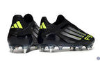 F50 Elite Laceless SG - Electric Stealth - Noir/Argenté/Jaune Fluo