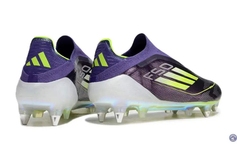 F50 Elite Laceless SG Fast Reborn - Violet/Blanc/Lucid Lemon ÉDITION LIMITÉE