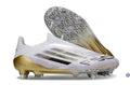 F50 Elite Laceless SG Road to Glory - Blanc/Noir/Doré
