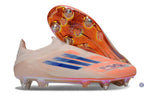 F50 Elite Laceless SG Spark Fusion - Beige/Orange/Bleu