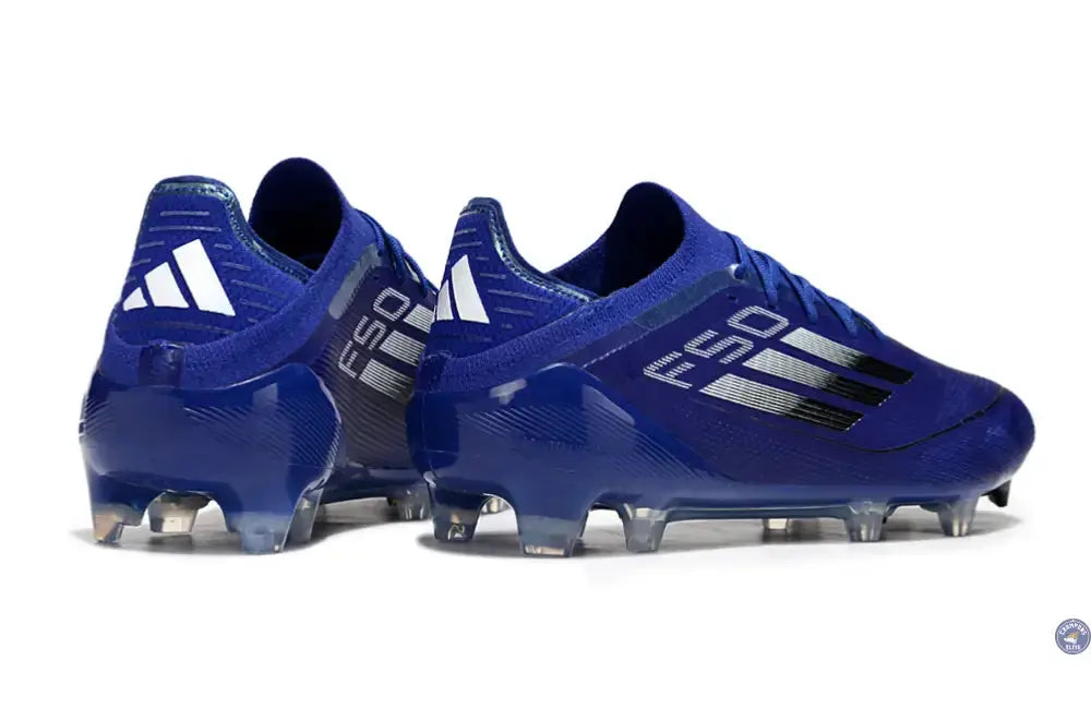 F50 Elite Lacets FG - Bleu/Noir/Argenté