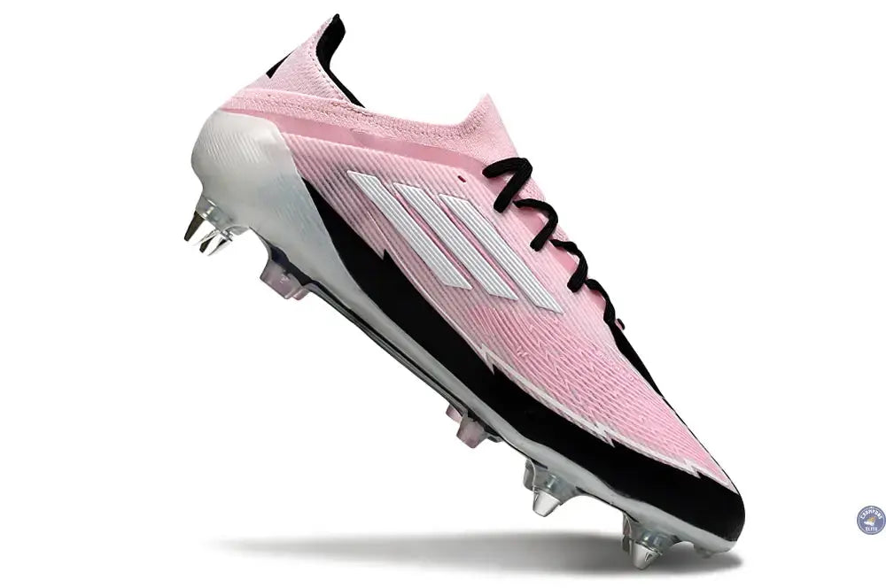 F50 Elite Lacets SG -  Rose/Blanc/Noir