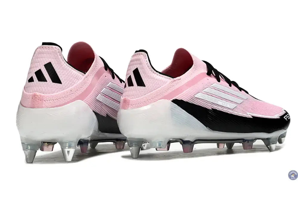 F50 Elite Lacets SG -  Rose/Blanc/Noir