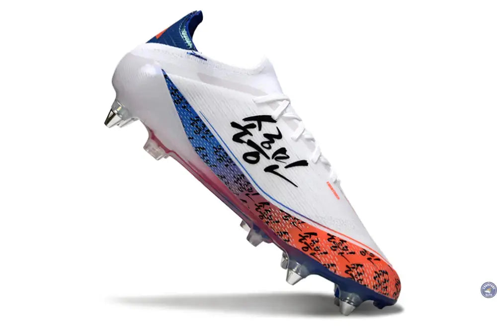 F50 Elite Lacets SG Son Heung-Min TAEGEUK7 - Blanc/Noir/Rouge ÉDITION LIMITÉE