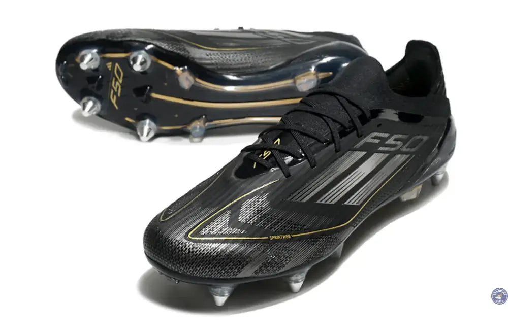 F50 Elite SG Dark Spark - Noir/Argenté/Doré