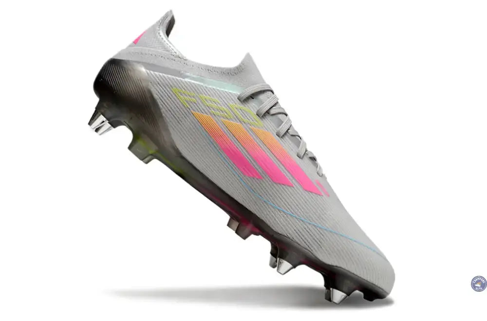 F50 Elite SG - Gris/Vert/Jaune/Rose