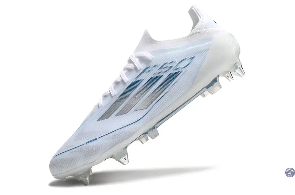 F50 Elite SG Polar Victory - Blanc/Argenté/Bleu
