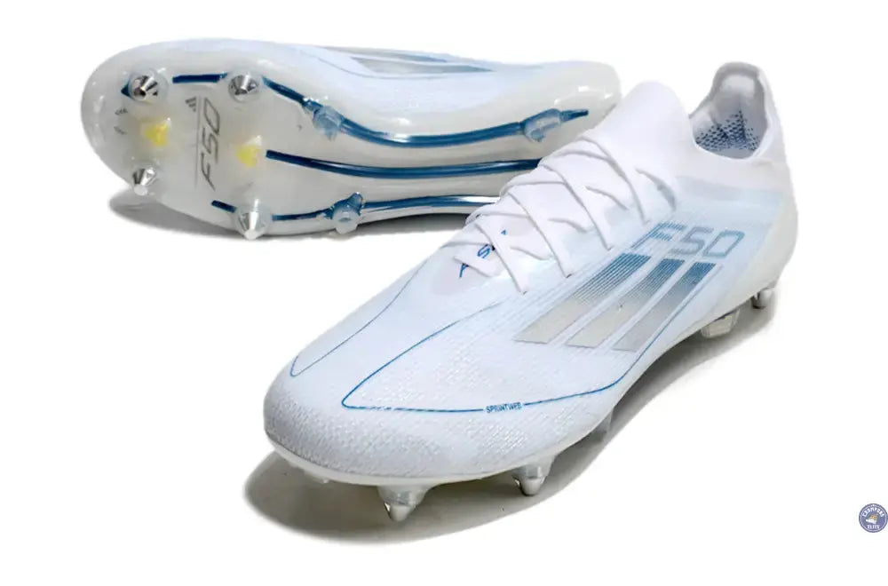 F50 Elite SG Polar Victory - Blanc/Argenté/Bleu